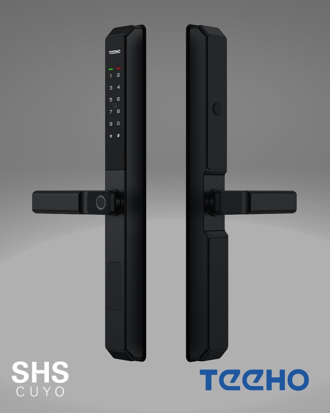 Cerradura digital Teeho LK21-5W para puertas de aluminio